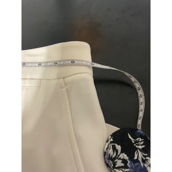 *A.L.C. Cropped Pants Ivory Wide Leg size 6 - Picture 9 of 13